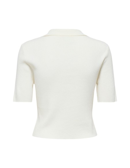 Jacqueline De Yong Cardigan femme beige zippé