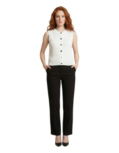 Jacqueline De Yong Gilet femme blanc boutonné
