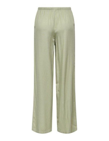Jacqueline De Yong Pantalon femme vert à lacets