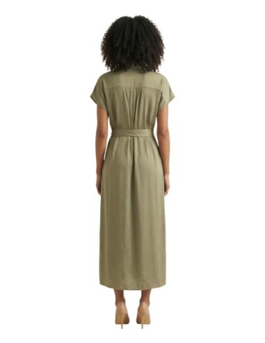 Jacqueline De Yong Robe femme verte avec ceinture