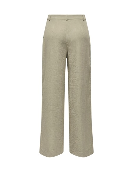 Jacqueline De Yong Pantalon femme beige stretch