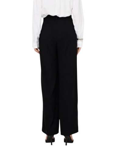 Jacqueline De Yong Pantalon femme noir stretch