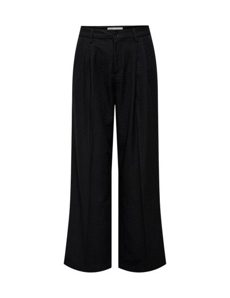 Jacqueline De Yong Pantalon femme noir stretch