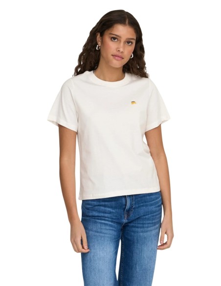 Jacqueline De Yong T-shirt femme blanc
