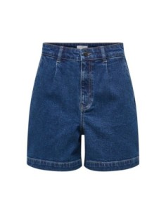 Jacqueline De Yong Short femme bleu denim