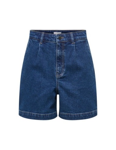 Jacqueline De Yong Short femme bleu denim
