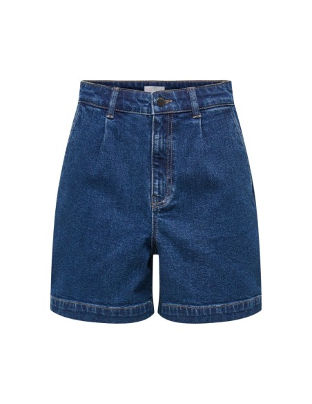 Jacqueline De Yong Short femme bleu denim