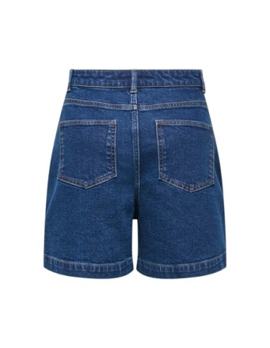 Jacqueline De Yong Short femme bleu denim