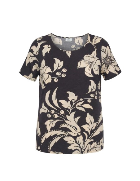 Jacqueline De Yong Blouse femme noire fleurie