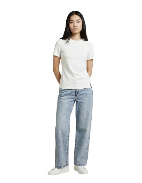 Jacqueline De Yong T-shirt femme beige