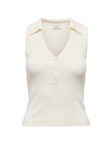 Jacqueline De Yong Débardeur femme beige col V
