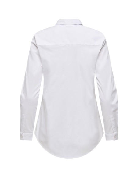 Jacqueline De Yong Chemise femme beige manches longues
