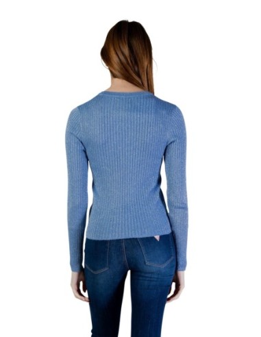 Jacqueline De Yong Pull femme bleu azur