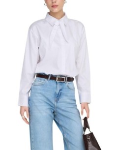 Jacqueline De Yong Chemise femme blanche manches longues