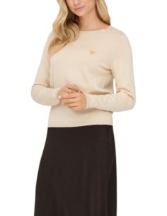Jacqueline De Yong Pull femme beige