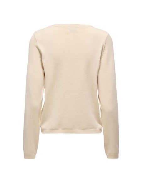 Jacqueline De Yong Pull femme beige