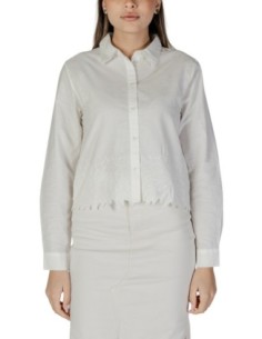 Jacqueline De Yong Chemise femme blanche coton