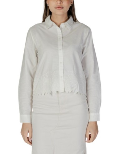 Jacqueline De Yong Chemise femme blanche coton
