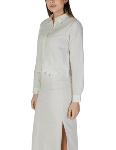 Jacqueline De Yong Chemise femme blanche coton