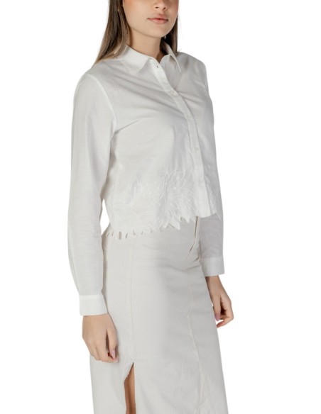 Jacqueline De Yong Chemise femme blanche coton