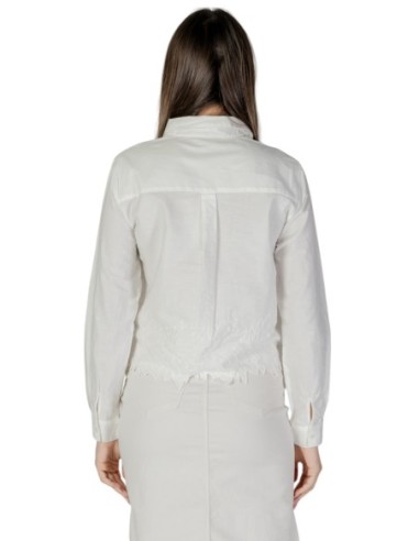Jacqueline De Yong Chemise femme blanche coton