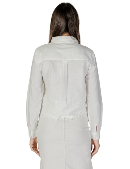 Jacqueline De Yong Chemise femme blanche coton