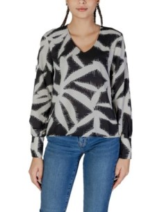 Jacqueline De Yong Blouse femme noire col V