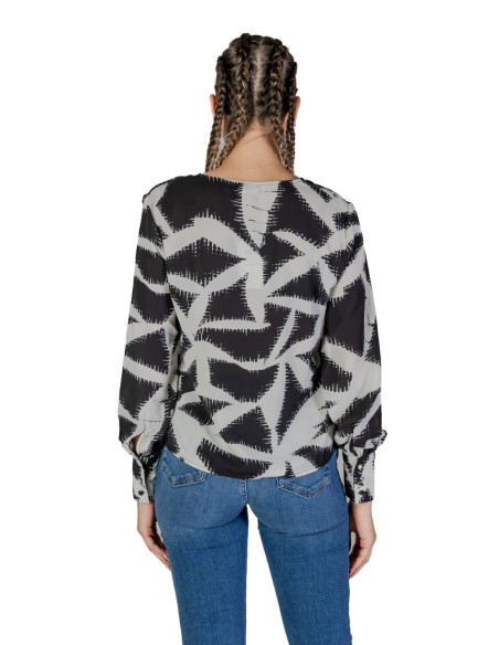 Jacqueline De Yong Blouse femme noire col V