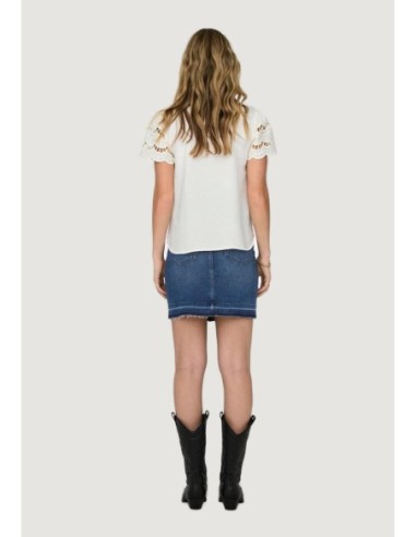 Jacqueline De Yong T-shirt femme blanc polyester