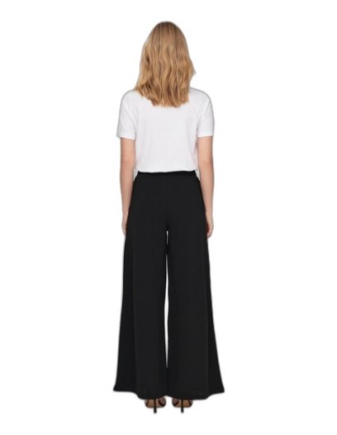 Jacqueline De Yong Pantalon femme noir fluide