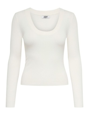 Jacqueline De Yong Pull femme blanc viscose