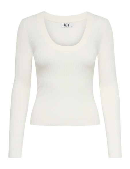 Jacqueline De Yong Pull femme blanc viscose