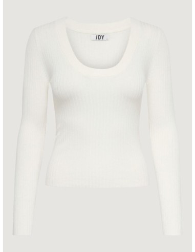 Jacqueline De Yong Pull femme blanc viscose
