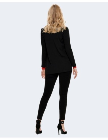 Jacqueline De Yong Veste femme noire col revers