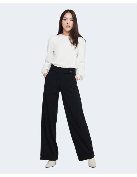 Jacqueline De Yong Pantalon femme noir stretch