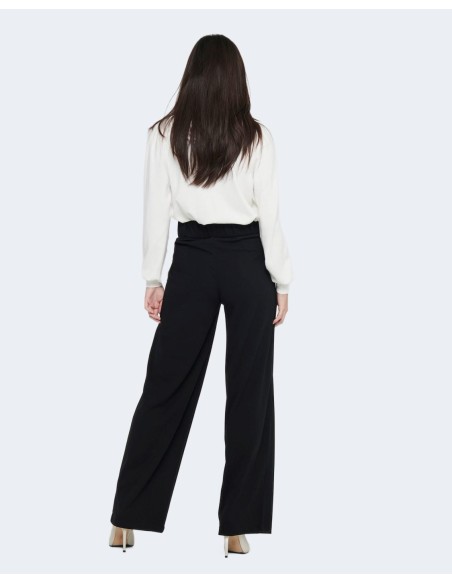 Jacqueline De Yong Pantalon femme noir stretch