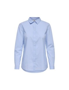 Jacqueline De Yong Chemise femme bleu rayé