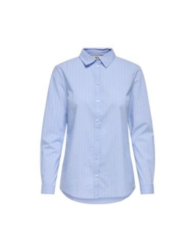 Jacqueline De Yong Chemise femme bleu rayé