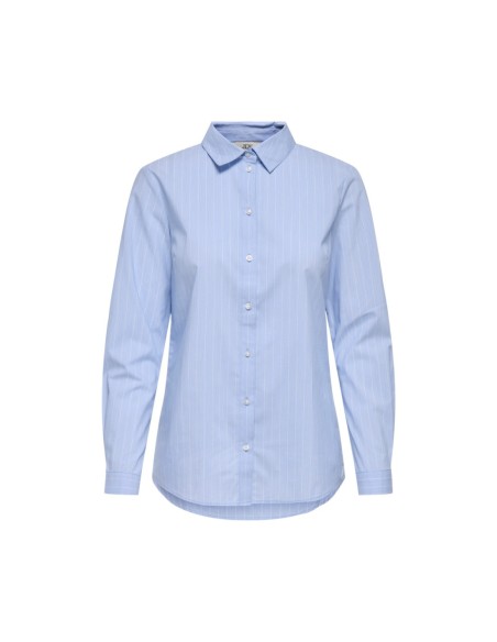 Jacqueline De Yong Chemise femme bleu rayé
