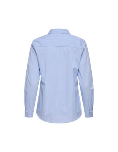 Jacqueline De Yong Chemise femme bleu rayé