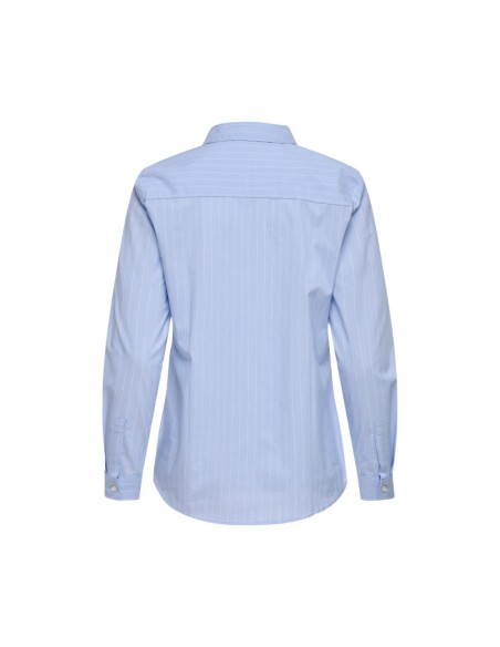 Jacqueline De Yong Chemise femme bleu rayé