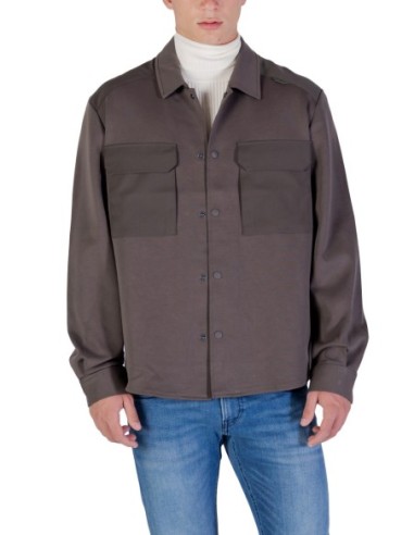 Antony Morato Chemise homme verte manches longues
