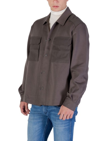Antony Morato Chemise homme verte manches longues