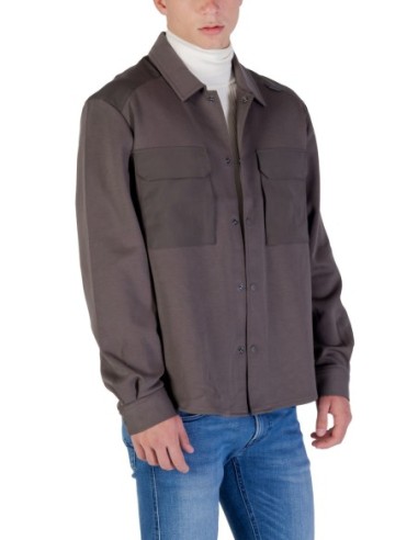 Antony Morato Chemise homme verte manches longues