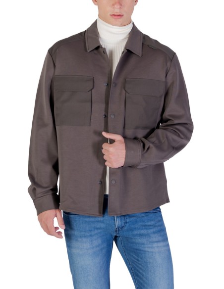 Antony Morato Chemise homme verte manches longues
