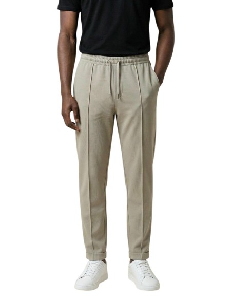 Antony Morato Pantalon homme beige à lacets