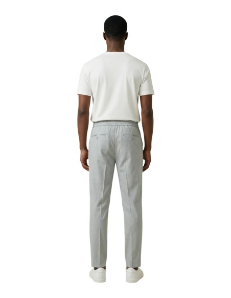 Antony Morato Pantalon homme gris à lacets