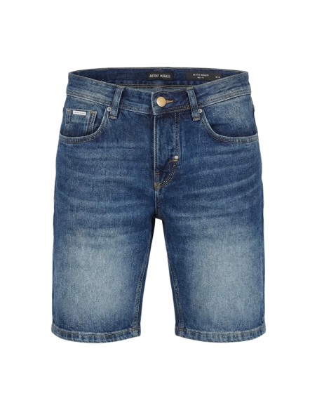 Antony Morato Bermuda homme bleu coton