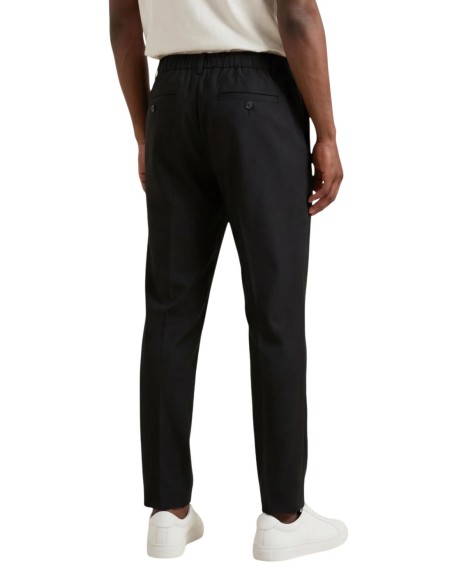 Antony Morato Pantalon homme noir coton lin