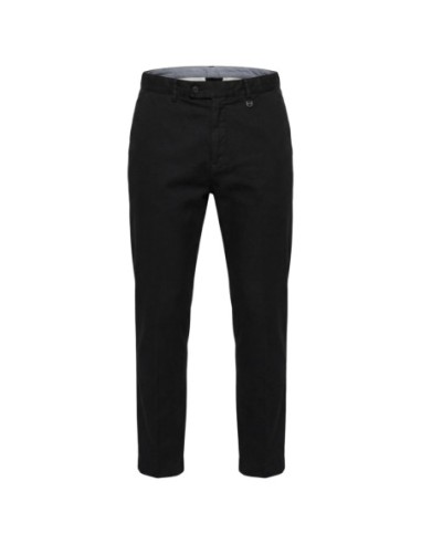 Antony Morato Pantalon homme noir coton lin